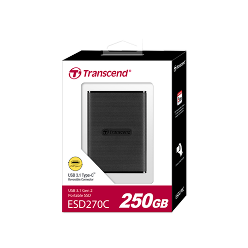 [TS250GESD270C] Transcend 250GB Portable SSD 3.1